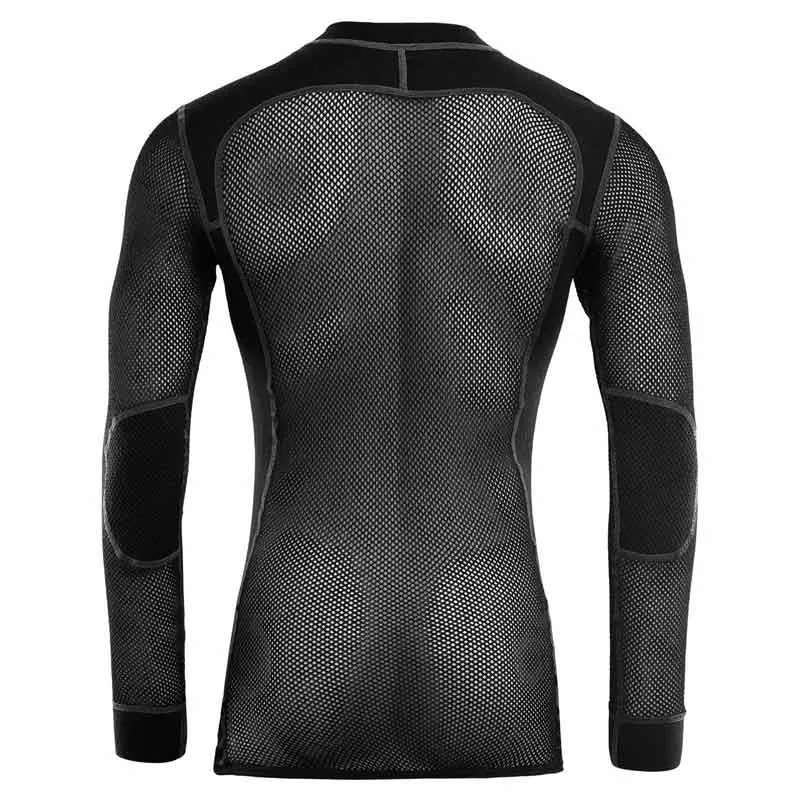 Aclima WoolNet crewneck M's (Jet Black)
