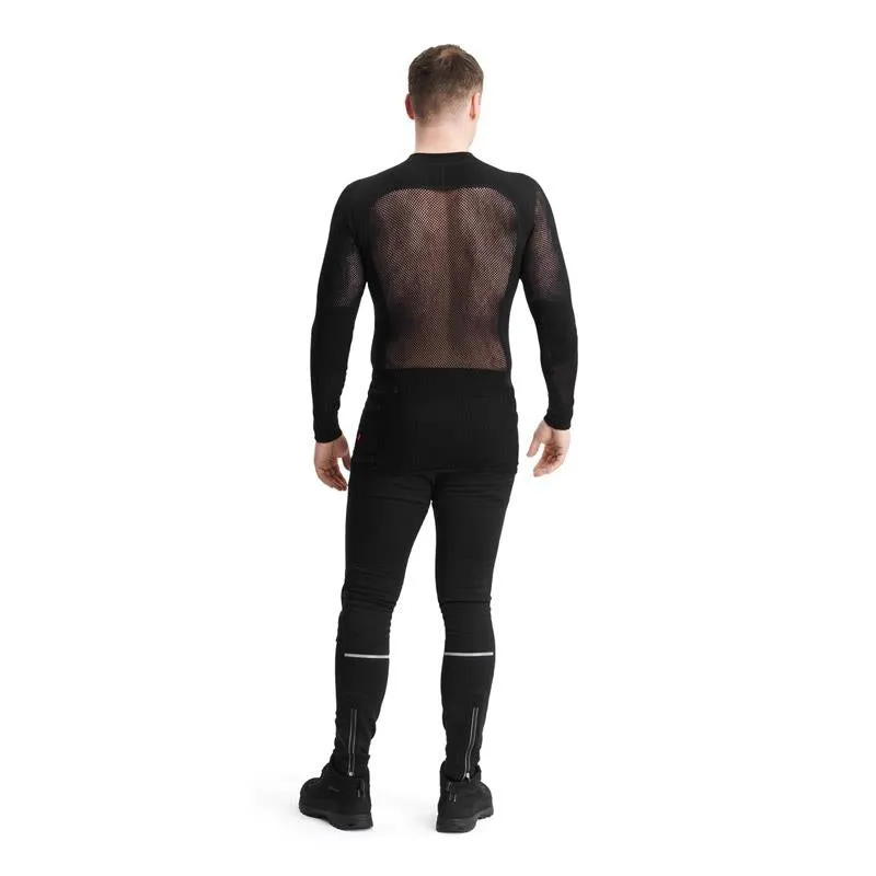 Aclima WoolNet crewneck M's (Jet Black)