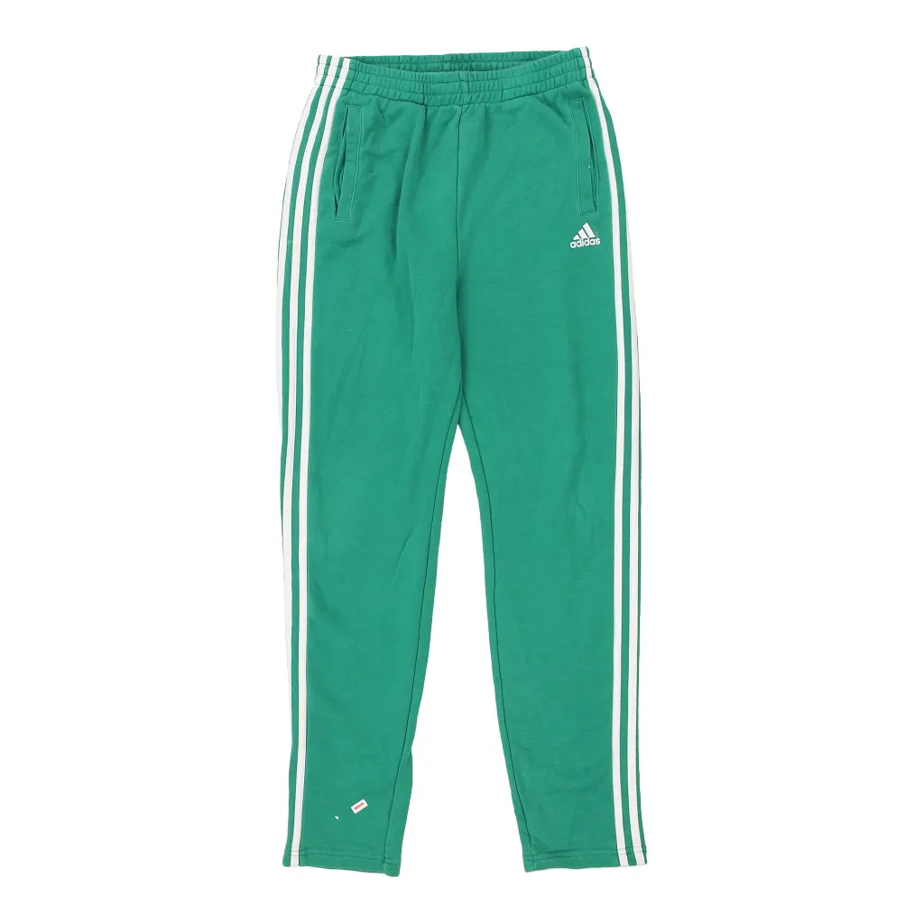 Age 15-16 Adidas Joggers - XL Green Cotton Blend