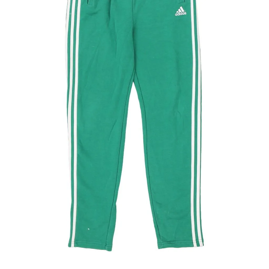 Age 15-16 Adidas Joggers - XL Green Cotton Blend