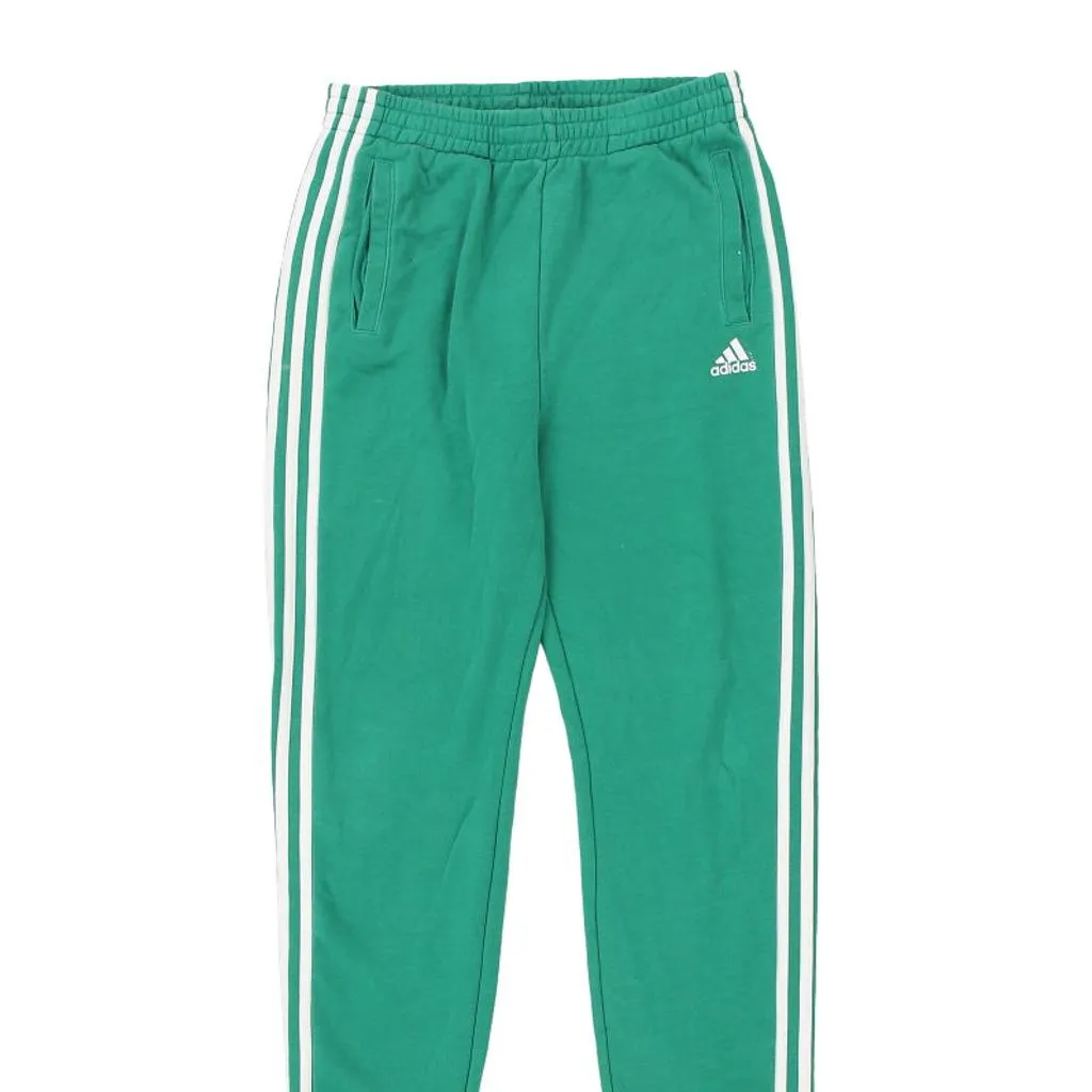 Age 15-16 Adidas Joggers - XL Green Cotton Blend