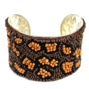 Animal Pattern Cuff Leopard WorldFinds