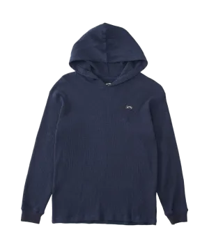 Billabong Boy's Keystone Pullover L/S Shirt-Deep Blue