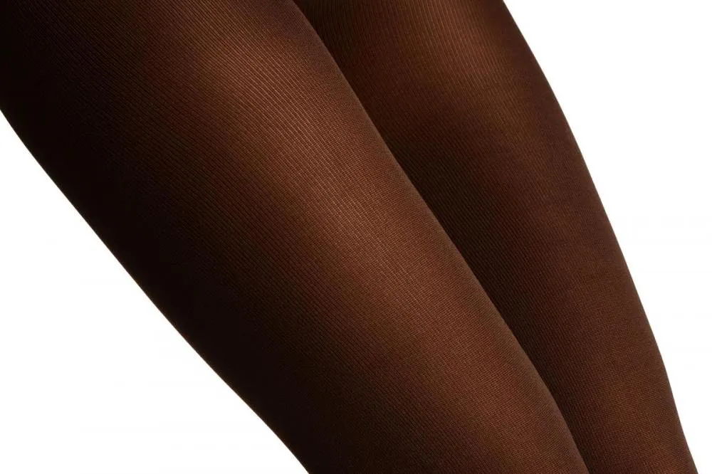 Brown 120 Denier (Winter) Footless Tights