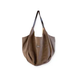 Brown Linen Carmen