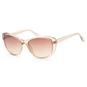 Calvin Klein Women's CK19560S-270 Fashion Crystal Brown Sunglasses