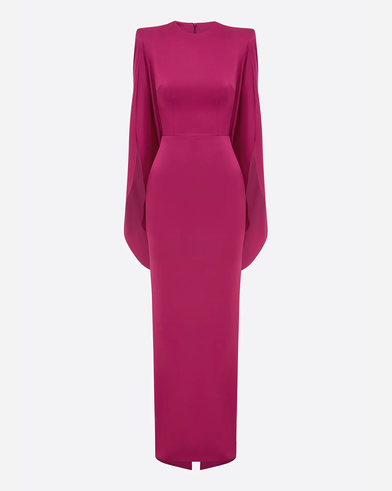 Cape Column in Satin Crepe