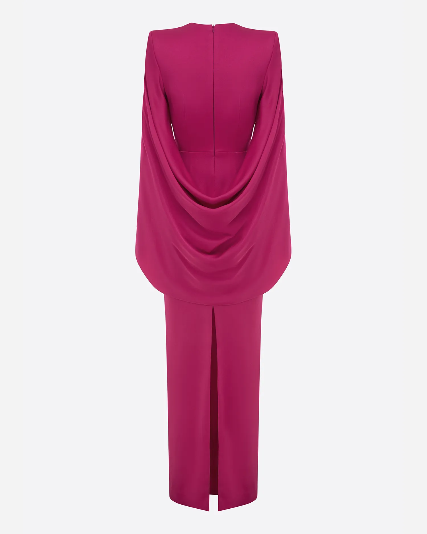 Cape Column in Satin Crepe