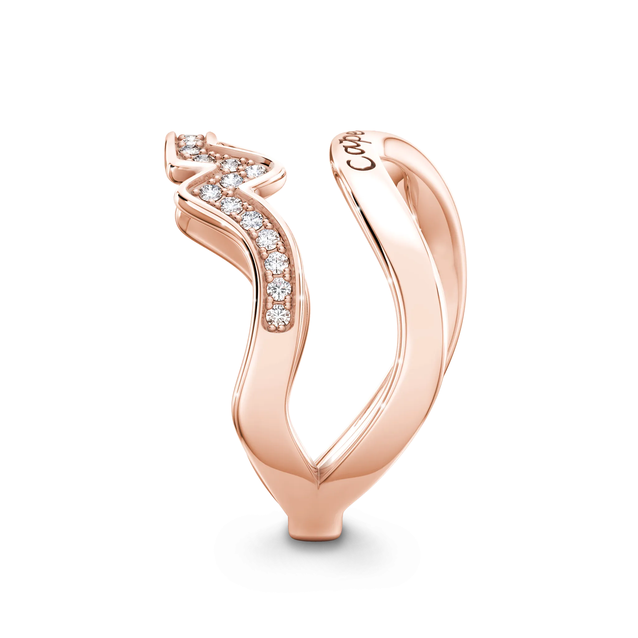 Cape Town Single Row Diamond Ring
