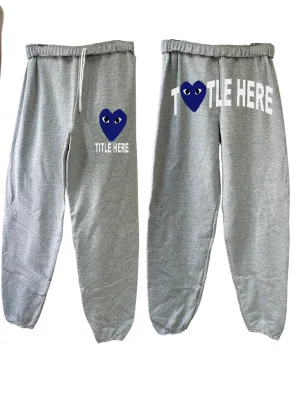 CDG  Front/Back Sweatpant