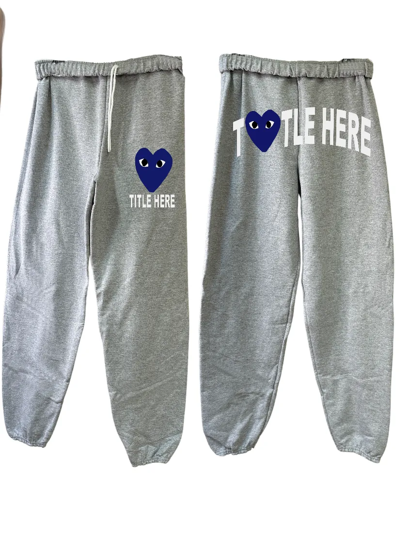 CDG  Front/Back Sweatpant