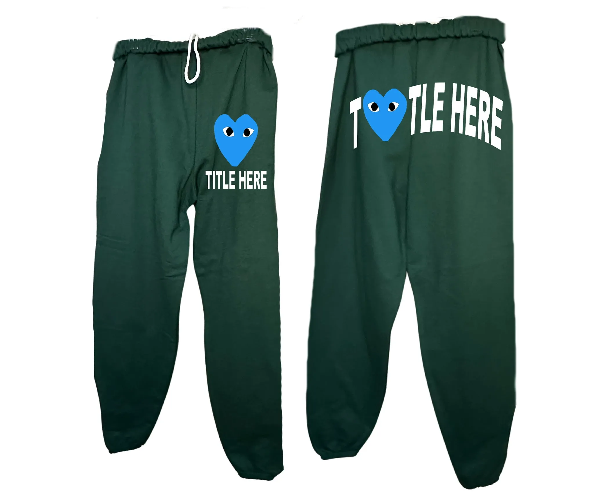 CDG  Front/Back Sweatpant