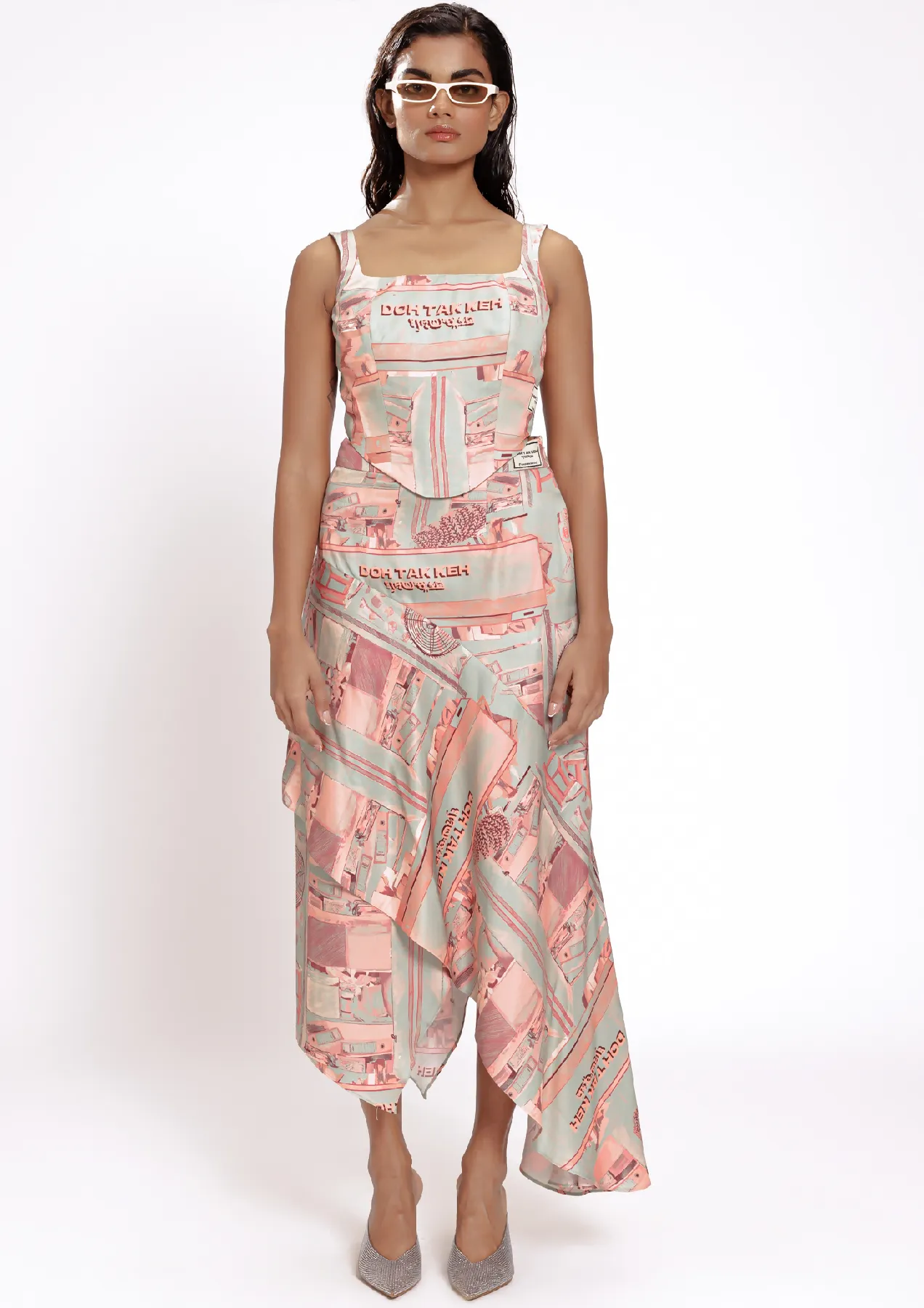 CHANDIVALI ASTMMETRIC SKIRT