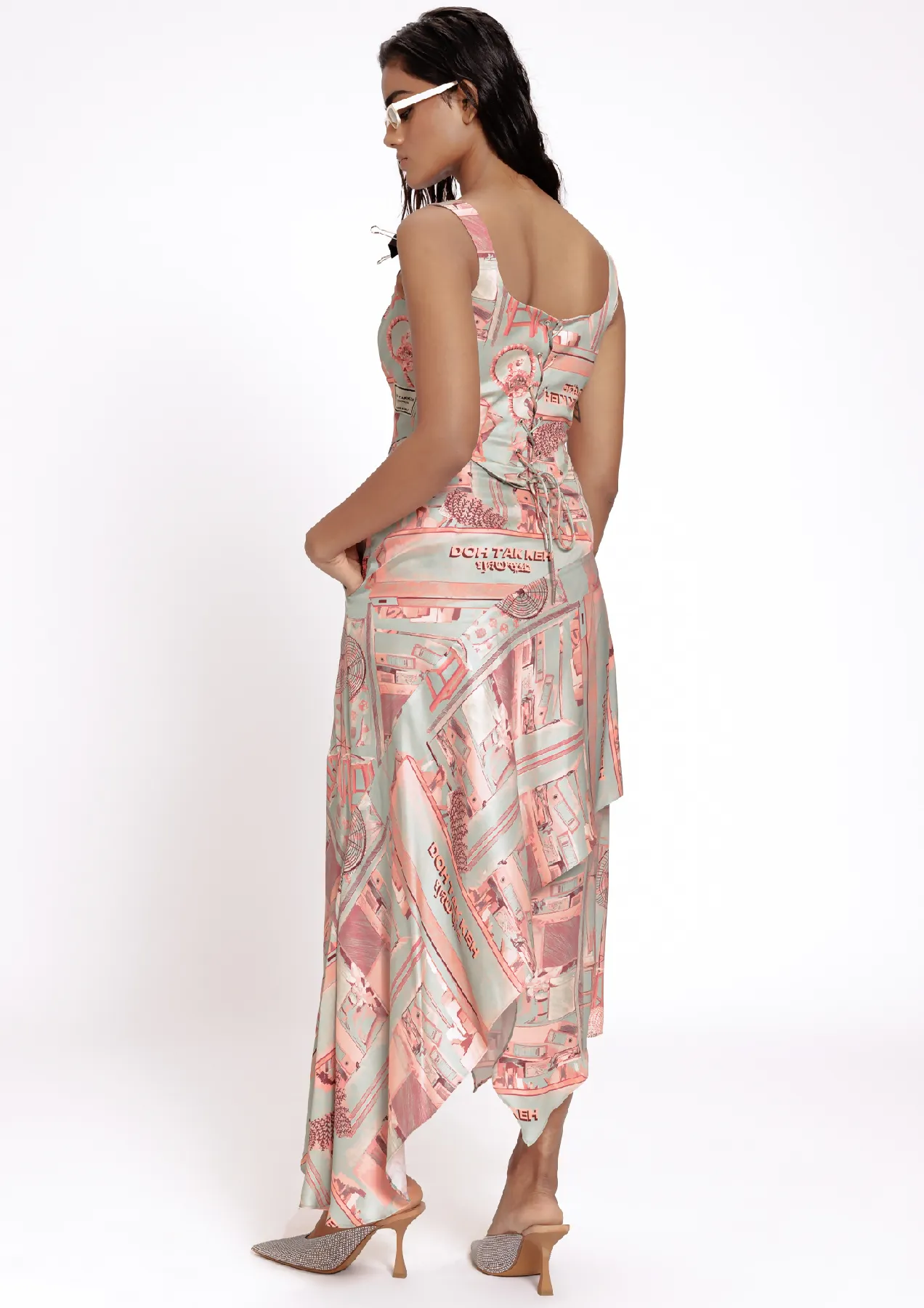 CHANDIVALI ASTMMETRIC SKIRT