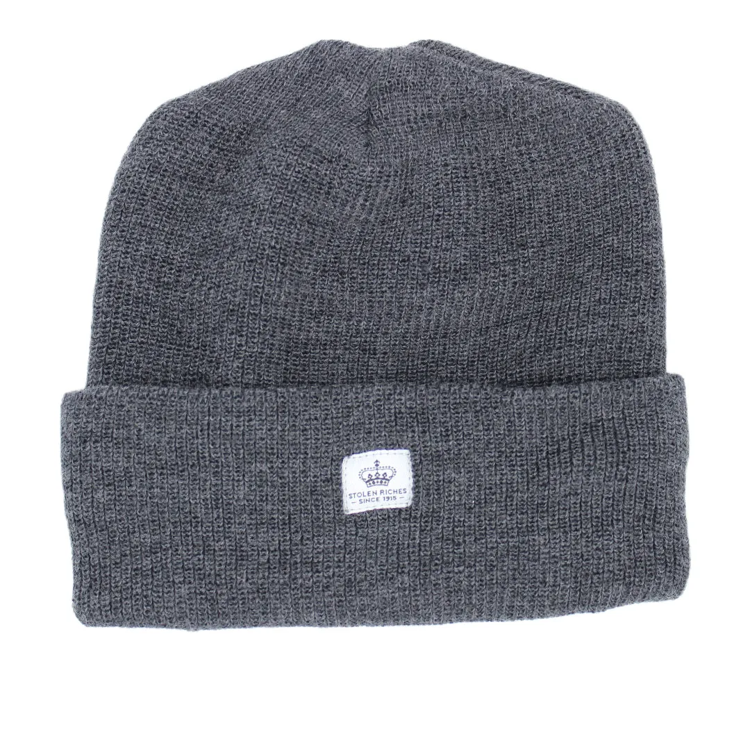 Charcoal Charlie - Merino Wool Beanie