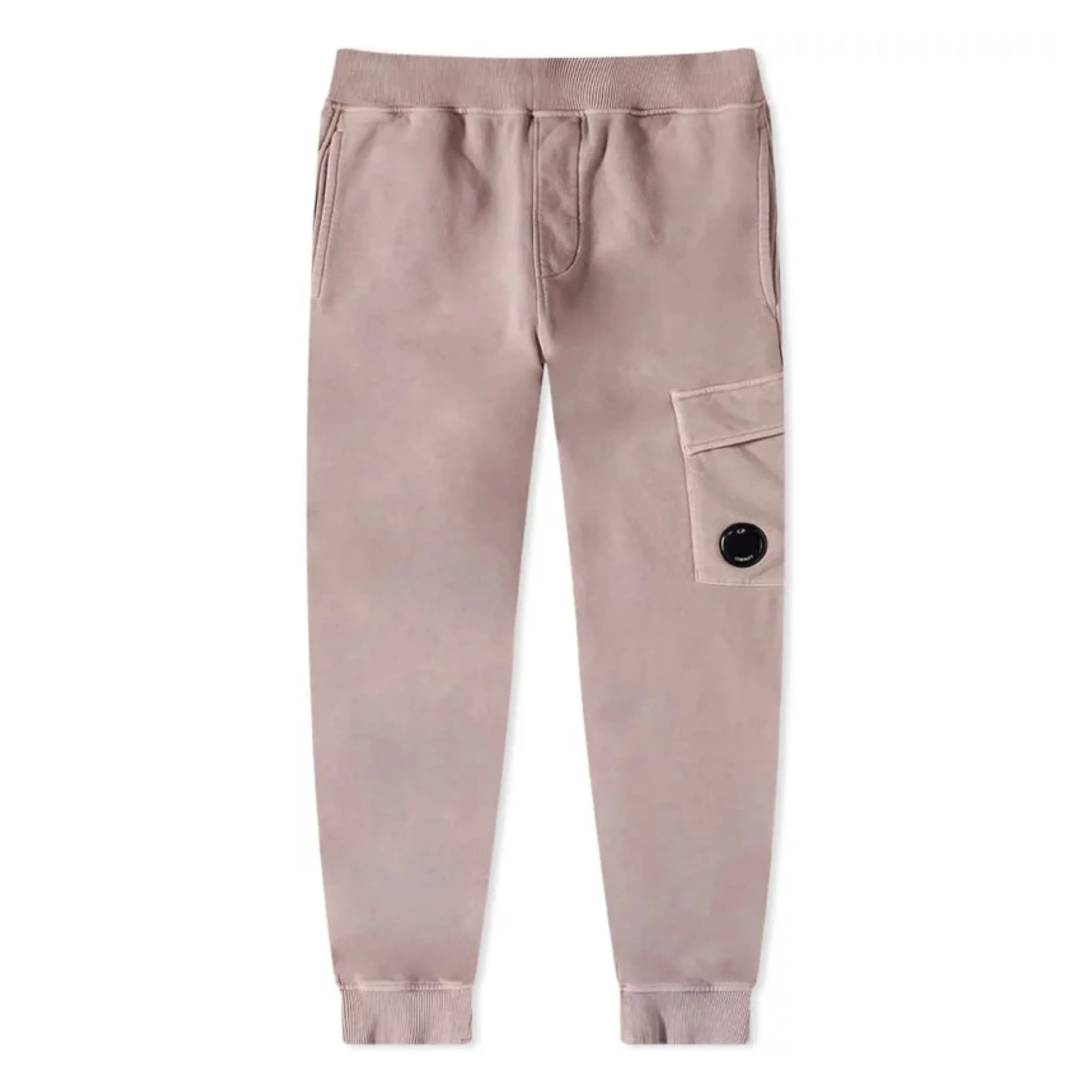 Cp Company Brushed Emerized Lens Joggers in Bark