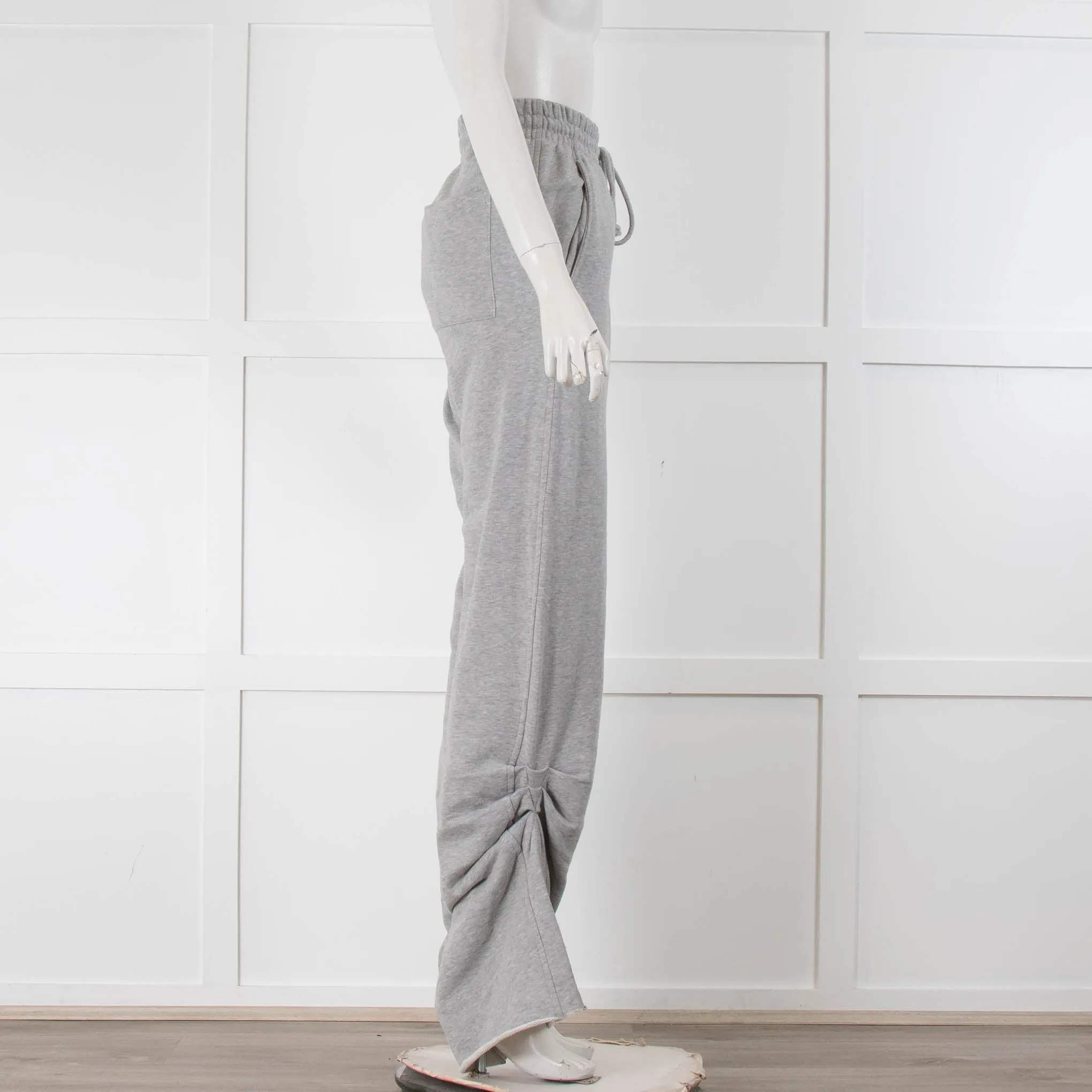 Dries Van Noten Grey Cotton Sweatpants