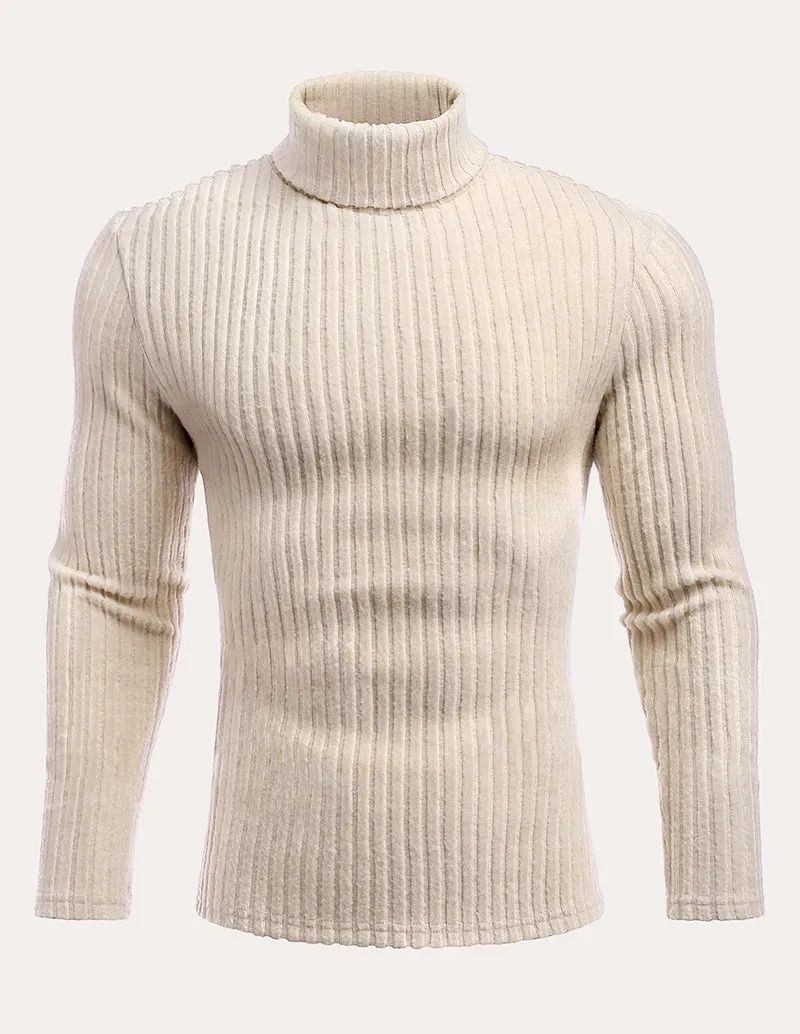 Ekouaer Men Turtleneck Pullover Sweater (US Only)