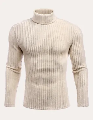 Ekouaer Men Turtleneck Pullover Sweater (US Only)