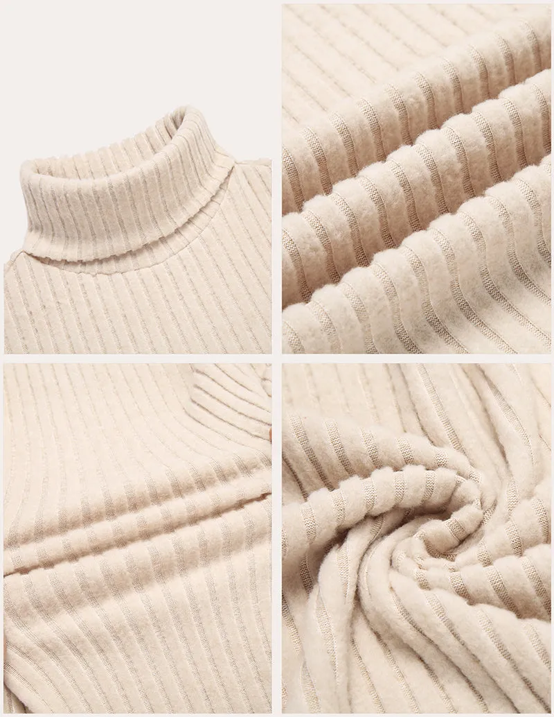 Ekouaer Men Turtleneck Pullover Sweater (US Only)