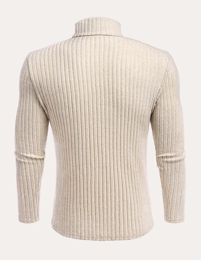 Ekouaer Men Turtleneck Pullover Sweater (US Only)