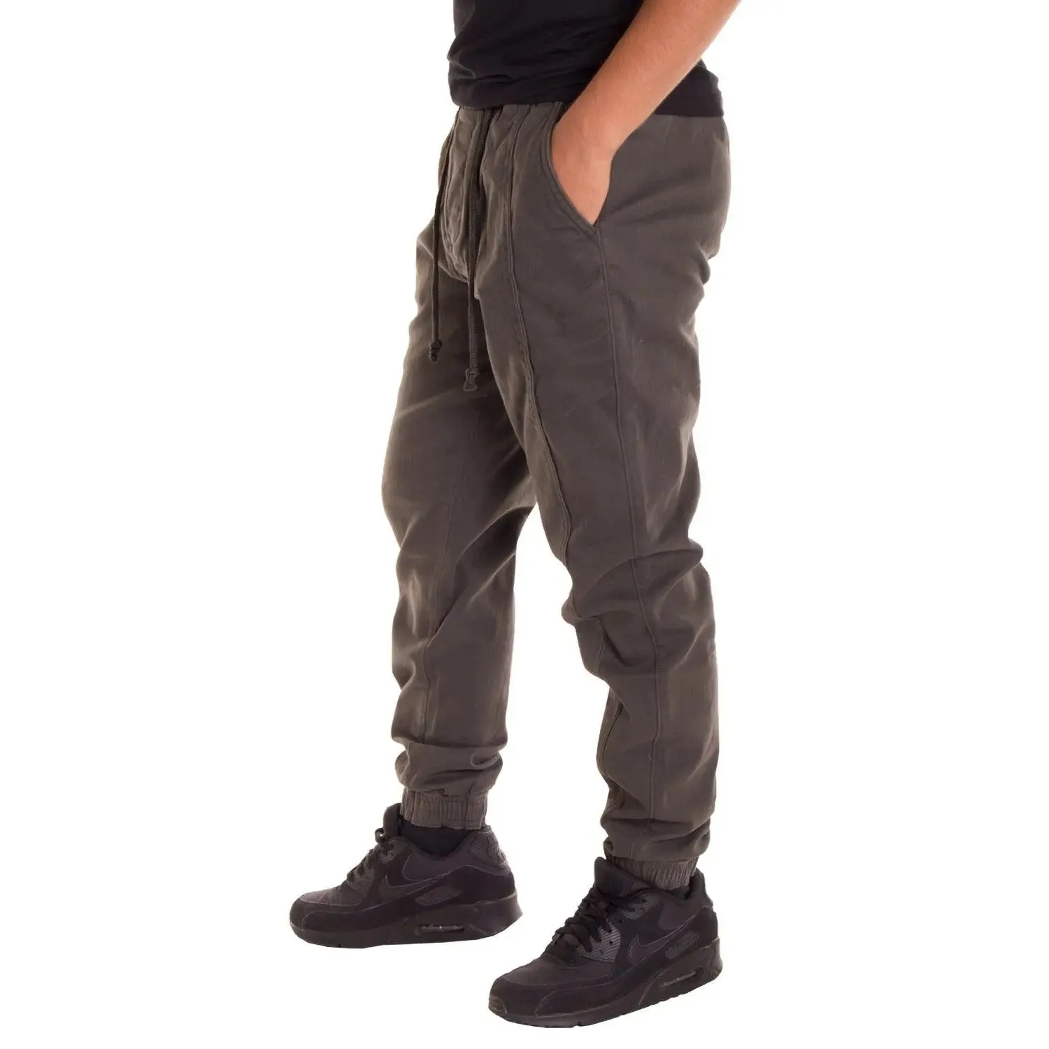 Elastic Panel Sweatpants