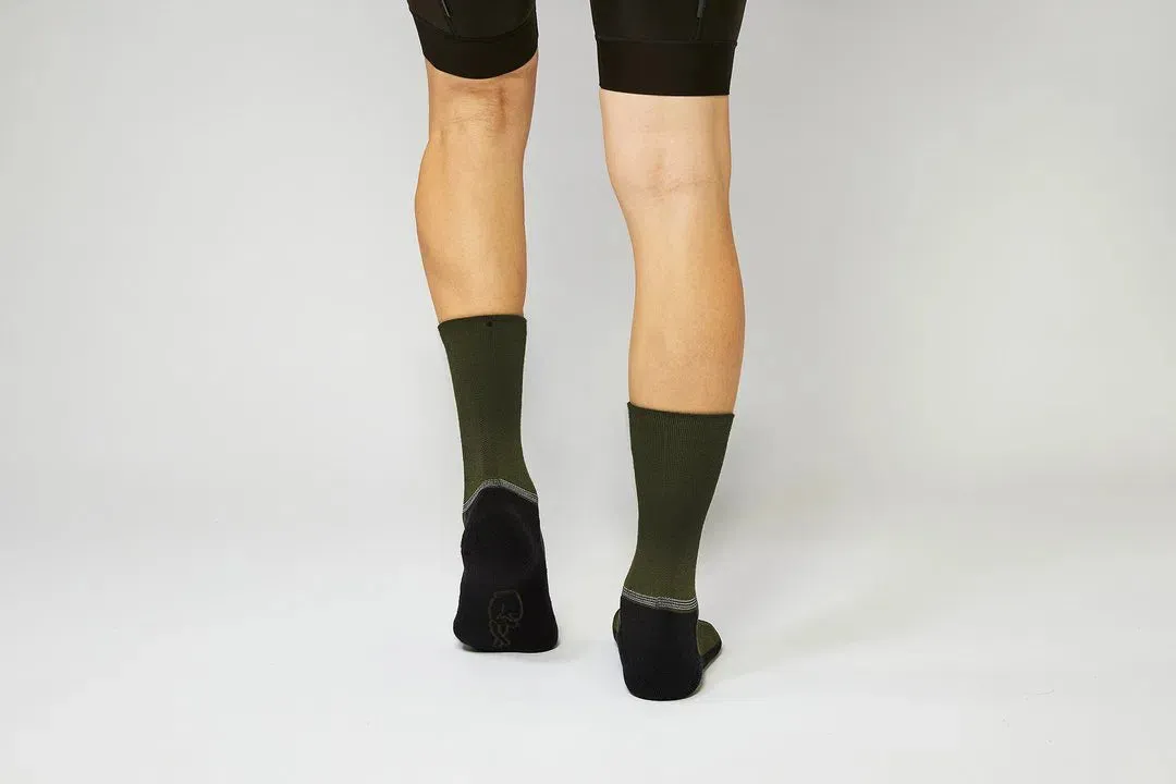 FINGERSCROSSED Socks Merino - Olive