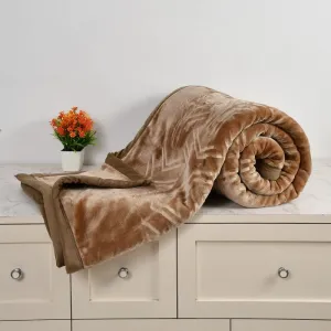 Florida Mink Double Bed Blanket 1050 GSM 4 Kg 2 Ply Winter Blanket 220 CM X 240 CM