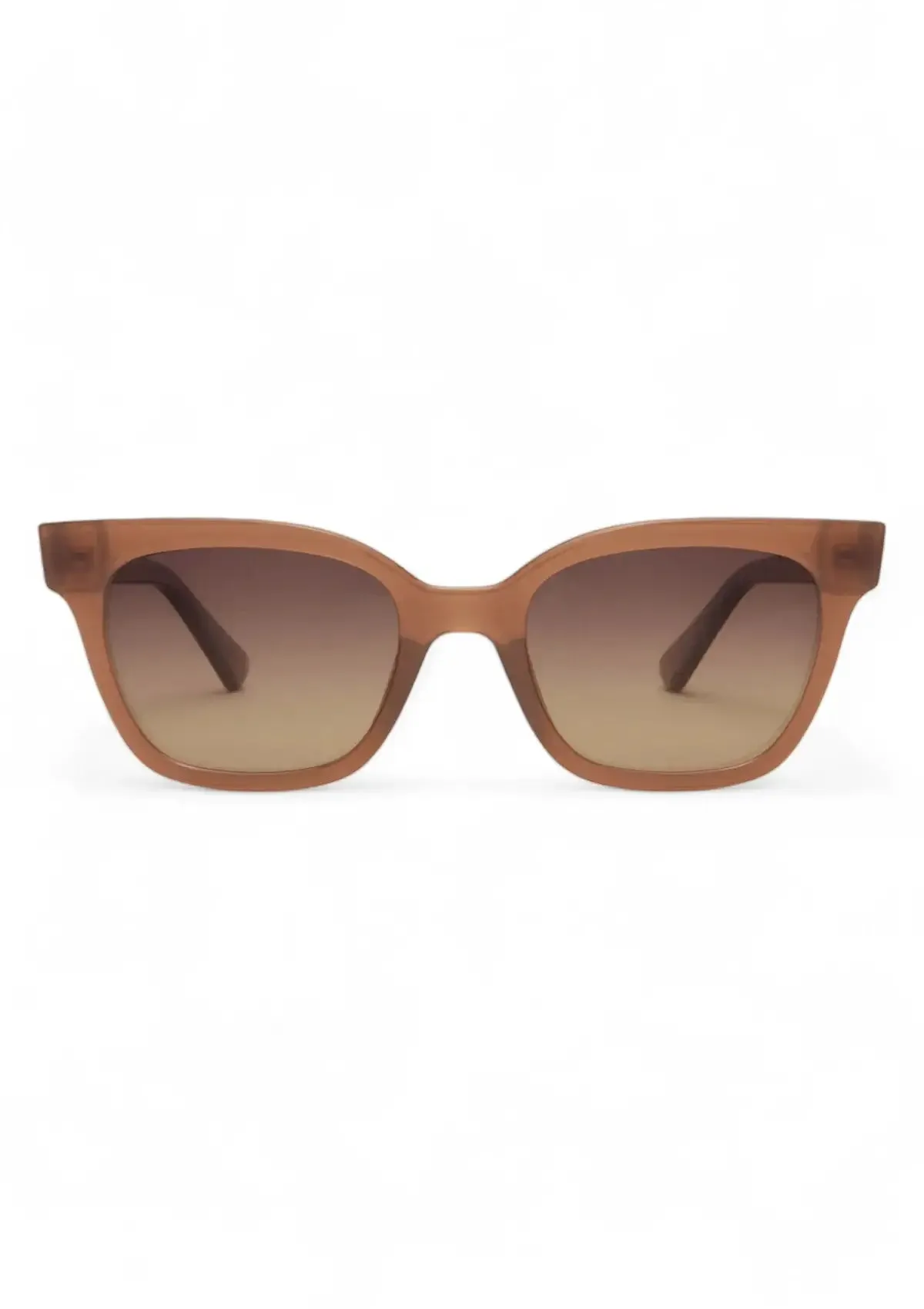 High Tide Sunglasses - Taupe Gradient