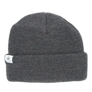 Iron Grey - Merino Wool Beanie