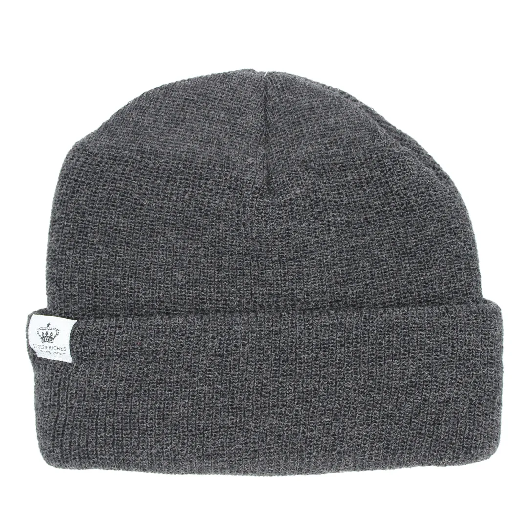 Iron Grey - Merino Wool Beanie