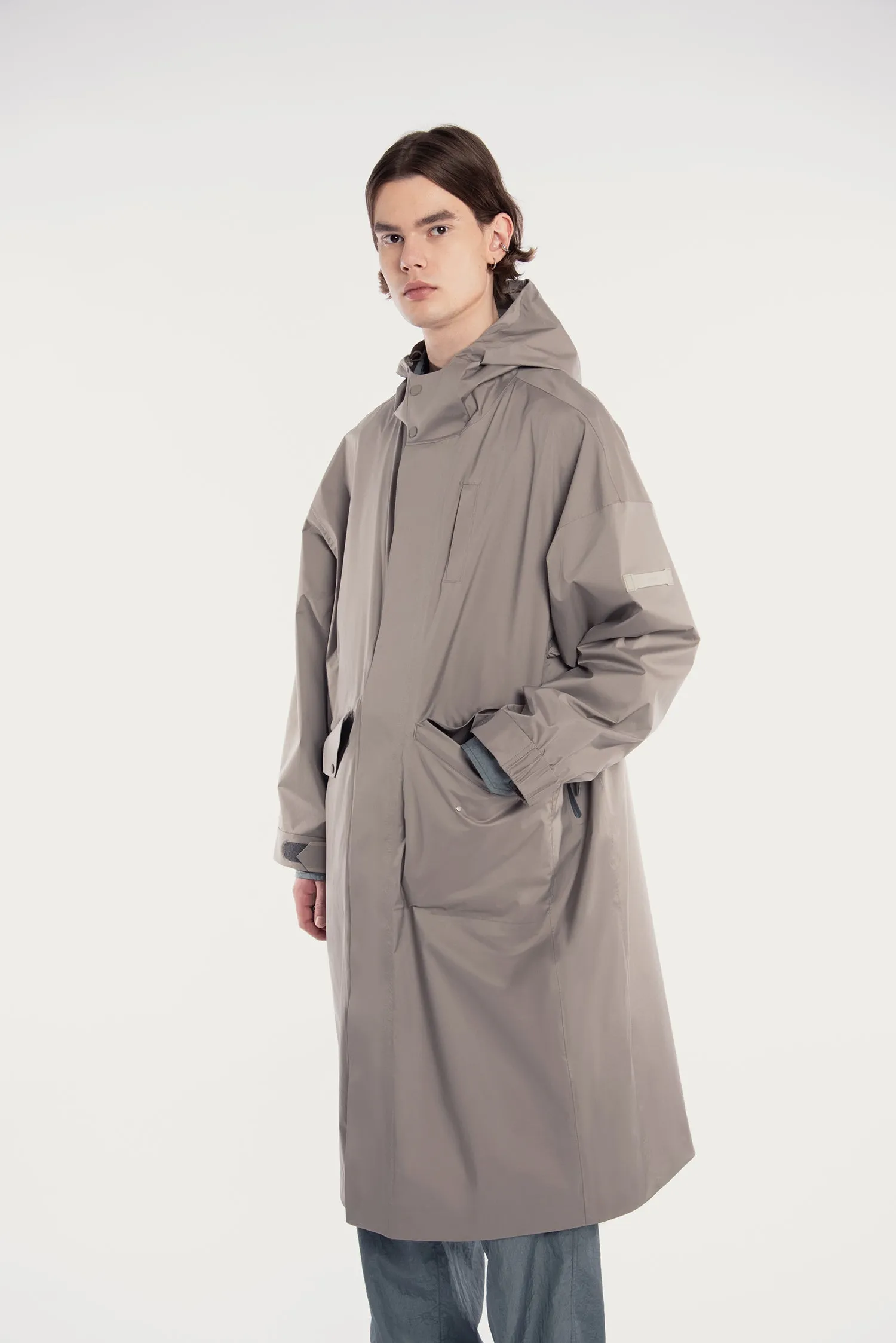 MEN'S 2.5 LAYER  TECH COAT W/DETACHABLE PADDING COAT