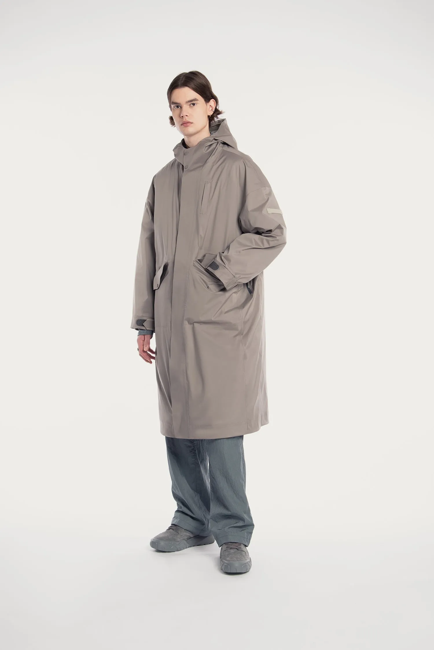 MEN'S 2.5 LAYER  TECH COAT W/DETACHABLE PADDING COAT