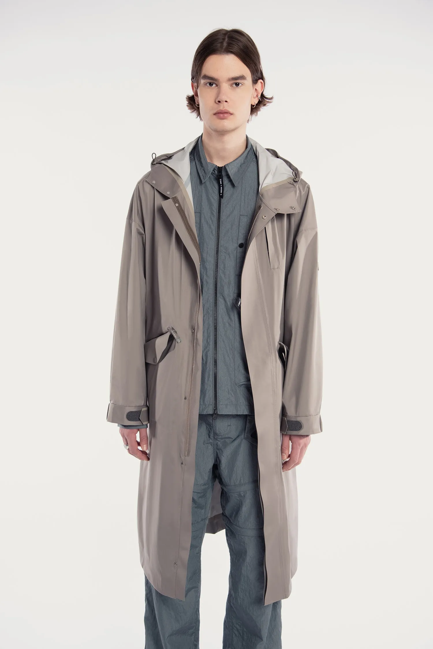 MEN'S 2.5 LAYER  TECH COAT W/DETACHABLE PADDING COAT