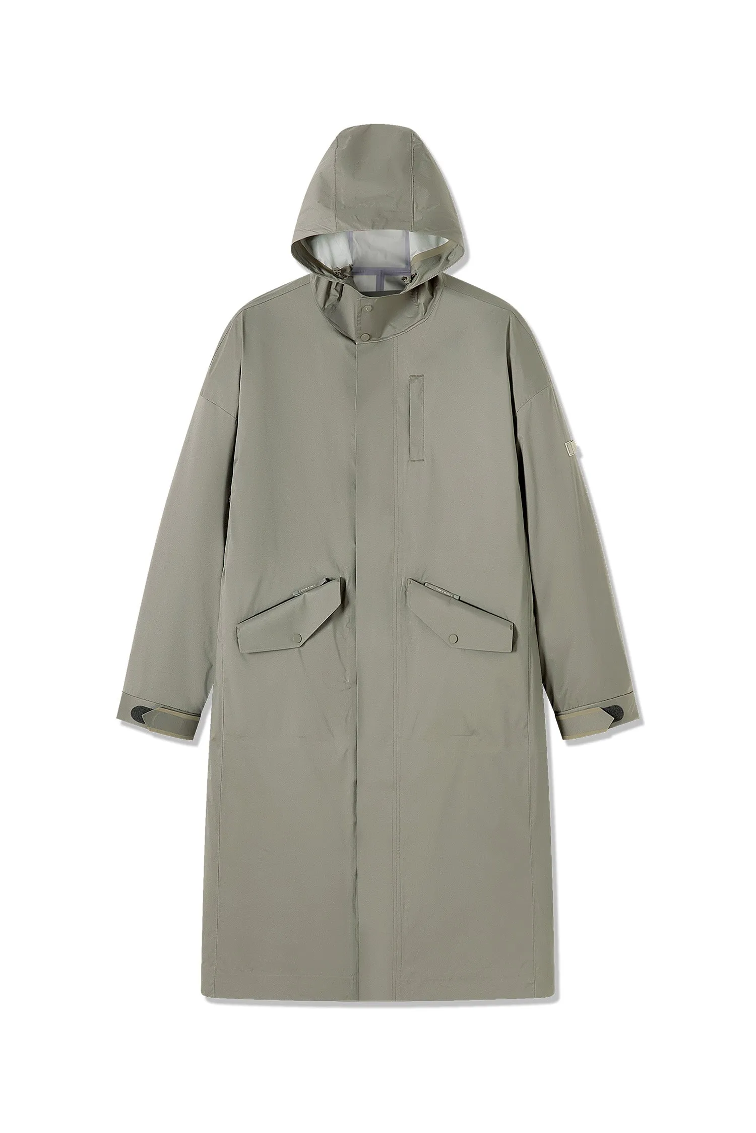 MEN'S 2.5 LAYER  TECH COAT W/DETACHABLE PADDING COAT