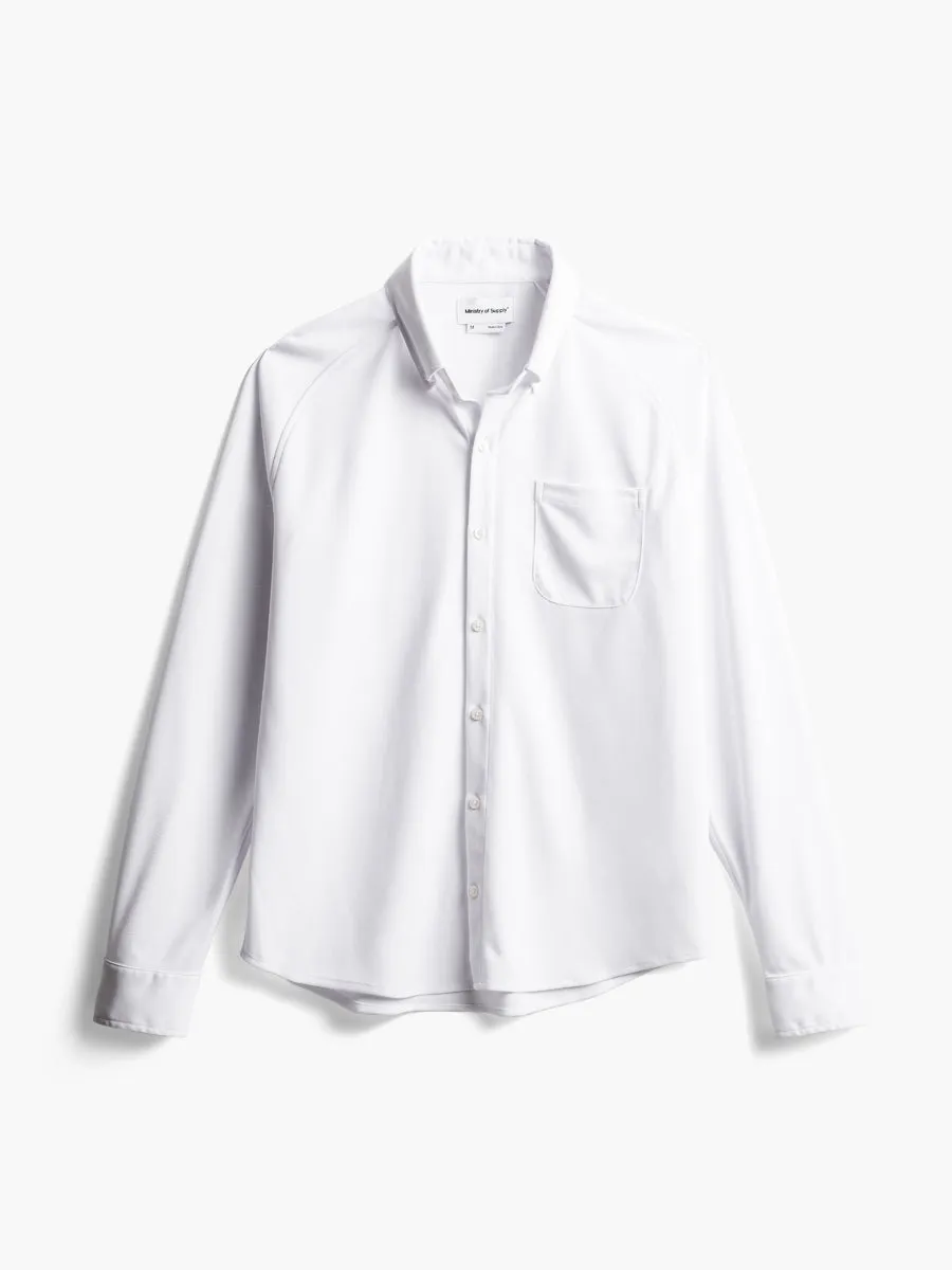 Men's Apollo Raglan Sport Shirt - White (VN)