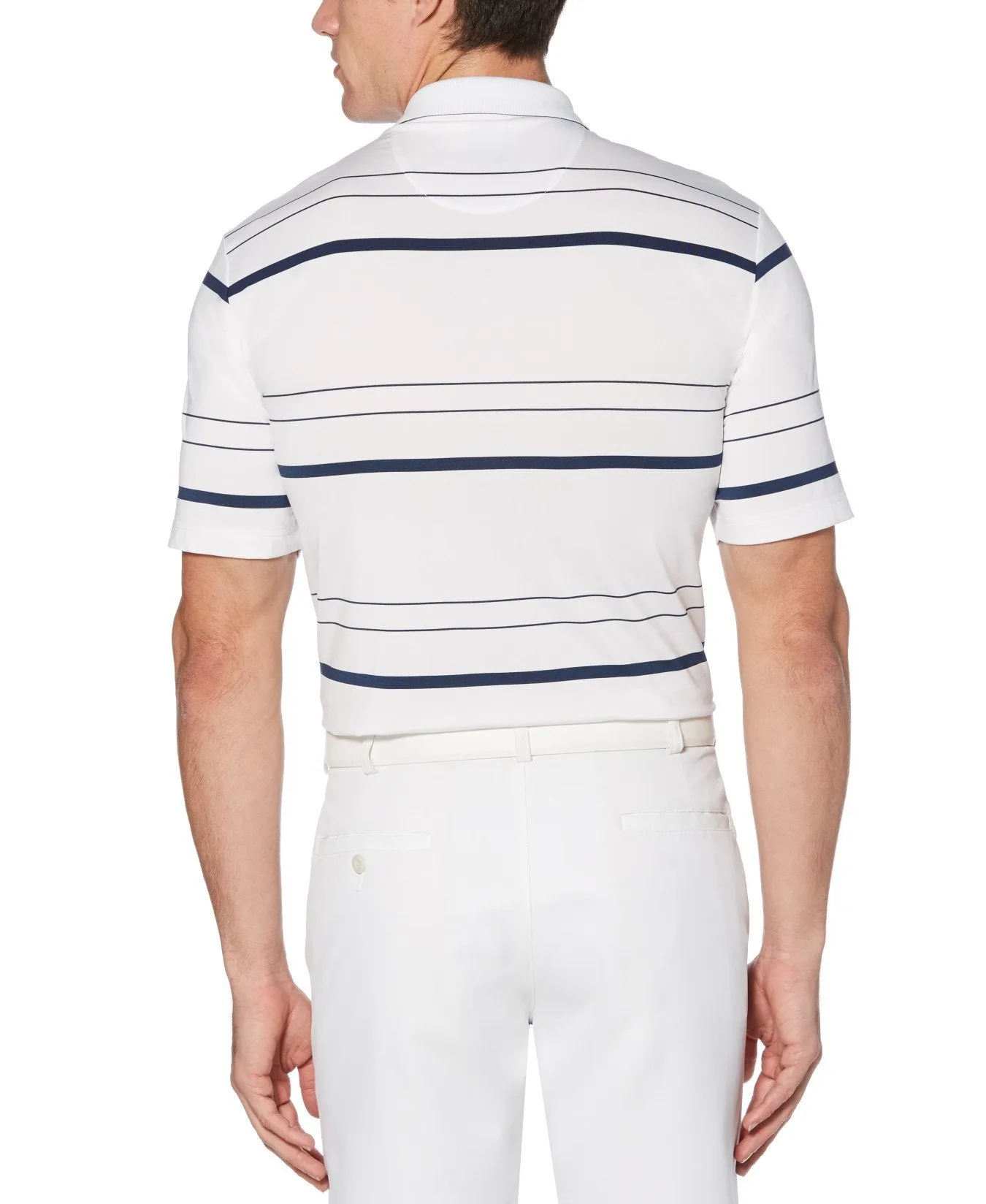 Mens Fashion Stripe Polo