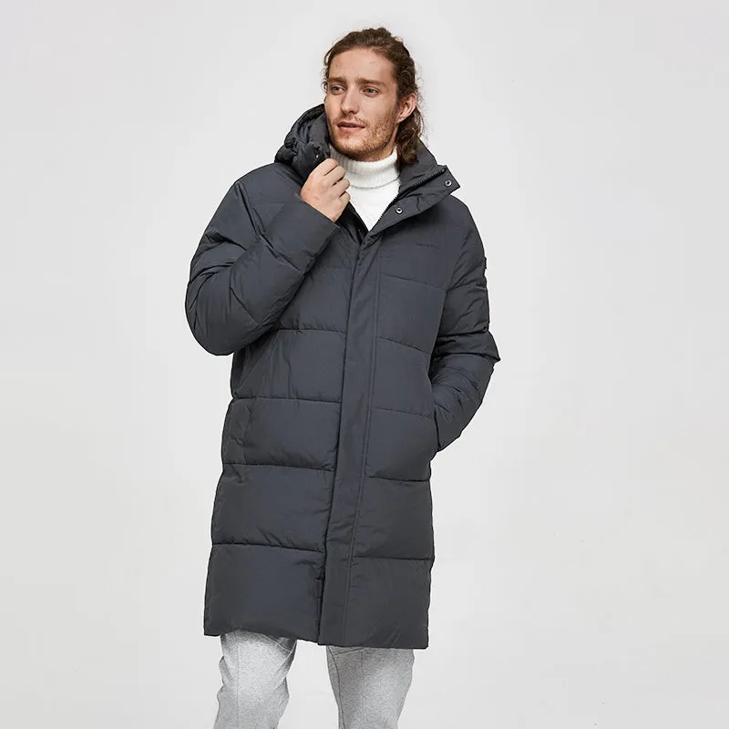 Men's Winter Casual Hooded Long Warm Parka