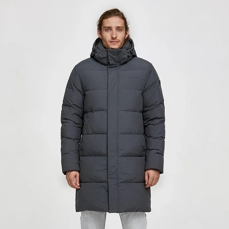 Men's Winter Casual Hooded Long Warm Parka