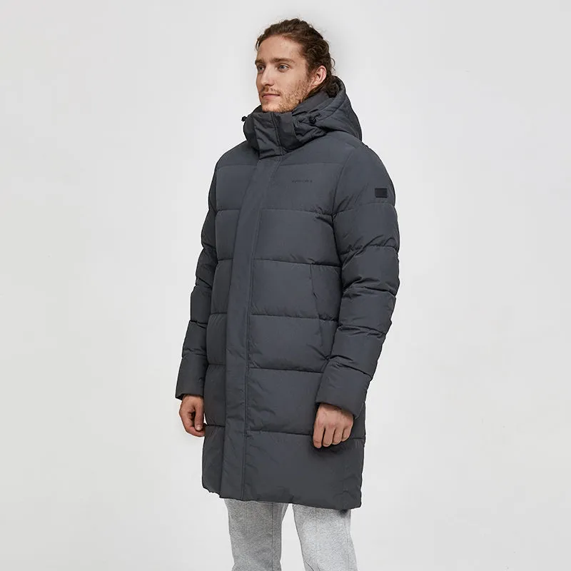 Men's Winter Casual Hooded Long Warm Parka