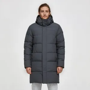 Men's Winter Casual Hooded Long Warm Parka