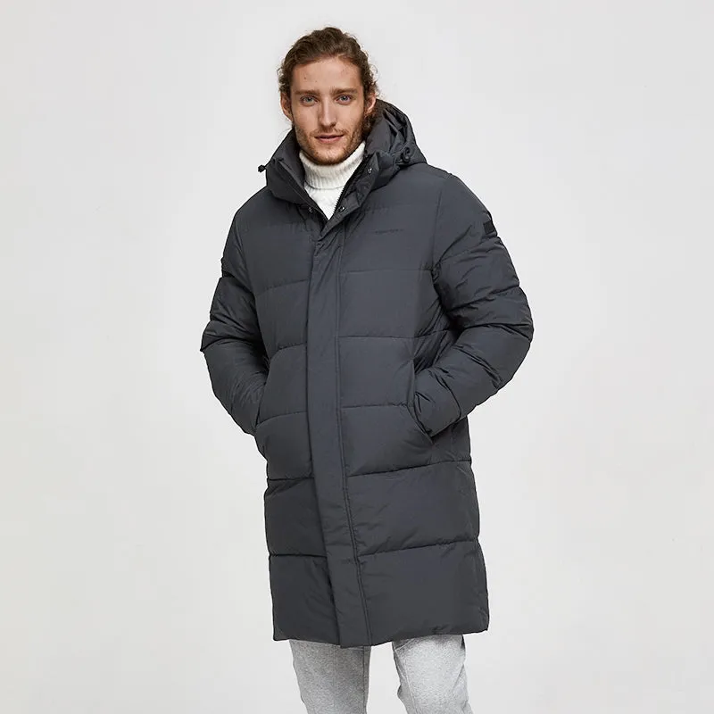 Men's Winter Casual Hooded Long Warm Parka