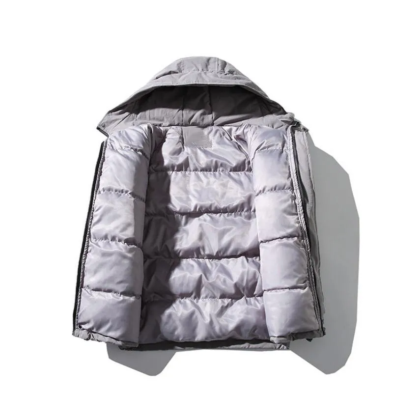 Men's Winter Casual Warm Windproof Parka