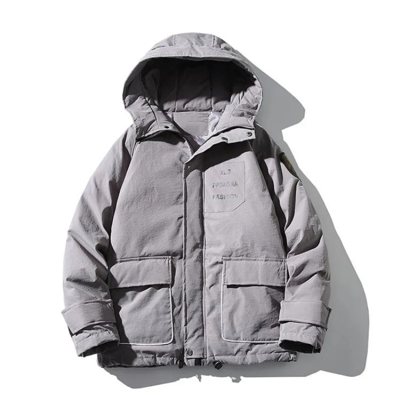 Men's Winter Casual Warm Windproof Parka