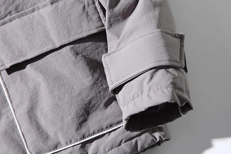 Men's Winter Casual Warm Windproof Parka