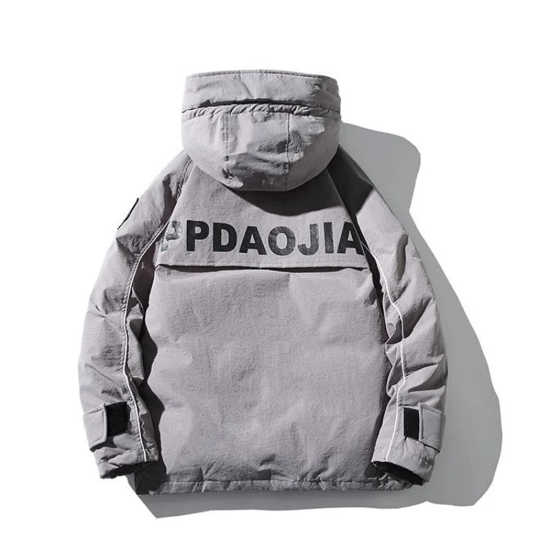 Men's Winter Casual Warm Windproof Parka
