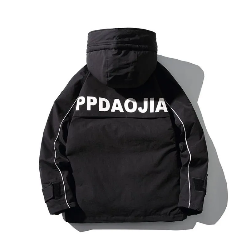 Men's Winter Casual Warm Windproof Parka