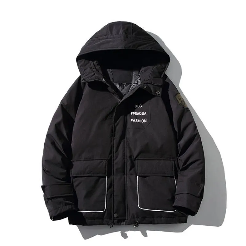 Men's Winter Casual Warm Windproof Parka