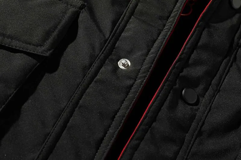 Men's Winter Warm Windproof Parka