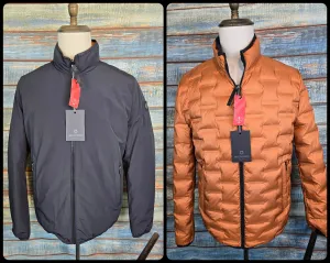 Milestone Black / Orange Reversible Jacket